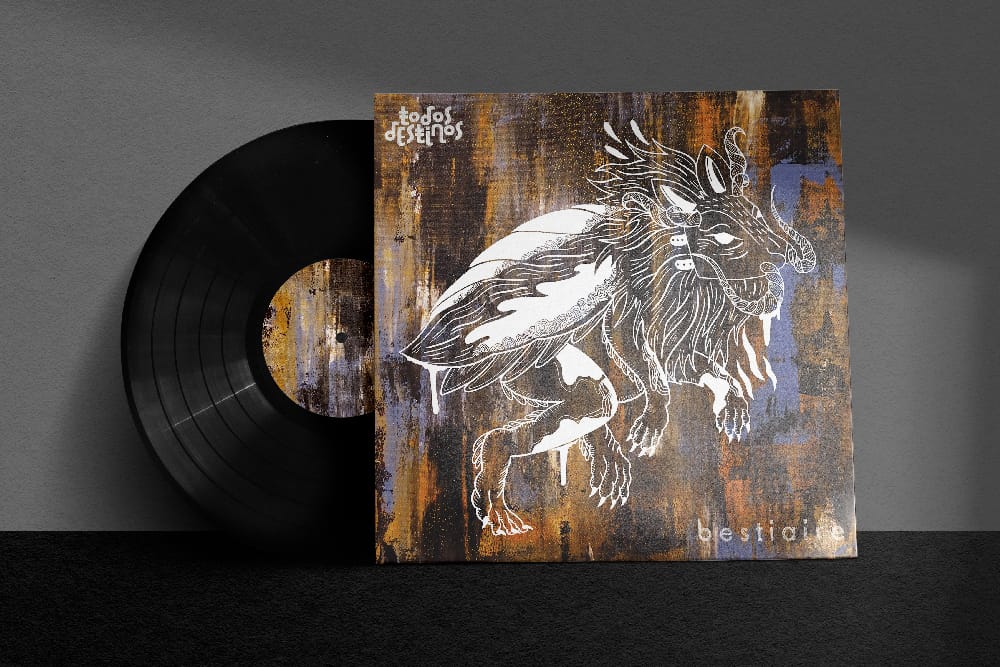 Cover design for the swiss band Todos Destinos