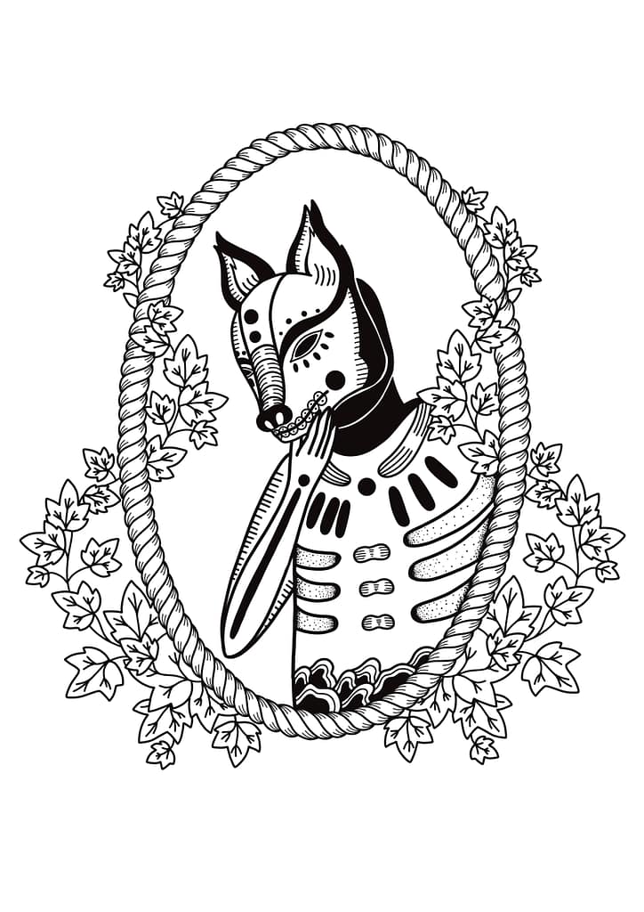 Customized illustration for a client, for his tattoo.